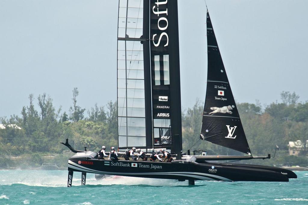 Softbank Team Japan- Semi-Finals, Day 12  - 35th America’s Cup - Bermuda  June 9, 2017 © Richard Gladwell www.photosport.co.nz