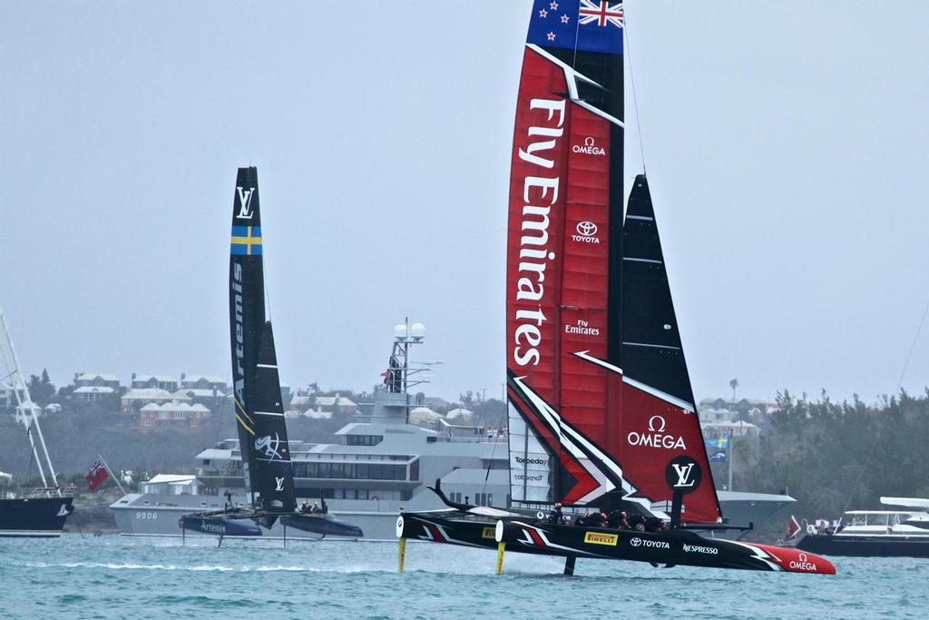 Emirates Team New Zealand - Challenger Final - Day 1 - 35th America's Cup - Bermuda  June 10, 2017 © Richard Gladwell www.photosport.co.nz