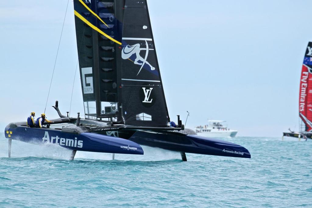 Artemis Racing - Challenger Finals, Day 15  - Start of Leg 3, Race 5 - 35th America's Cup - Bermuda  June 11, 2017 © Richard Gladwell www.photosport.co.nz