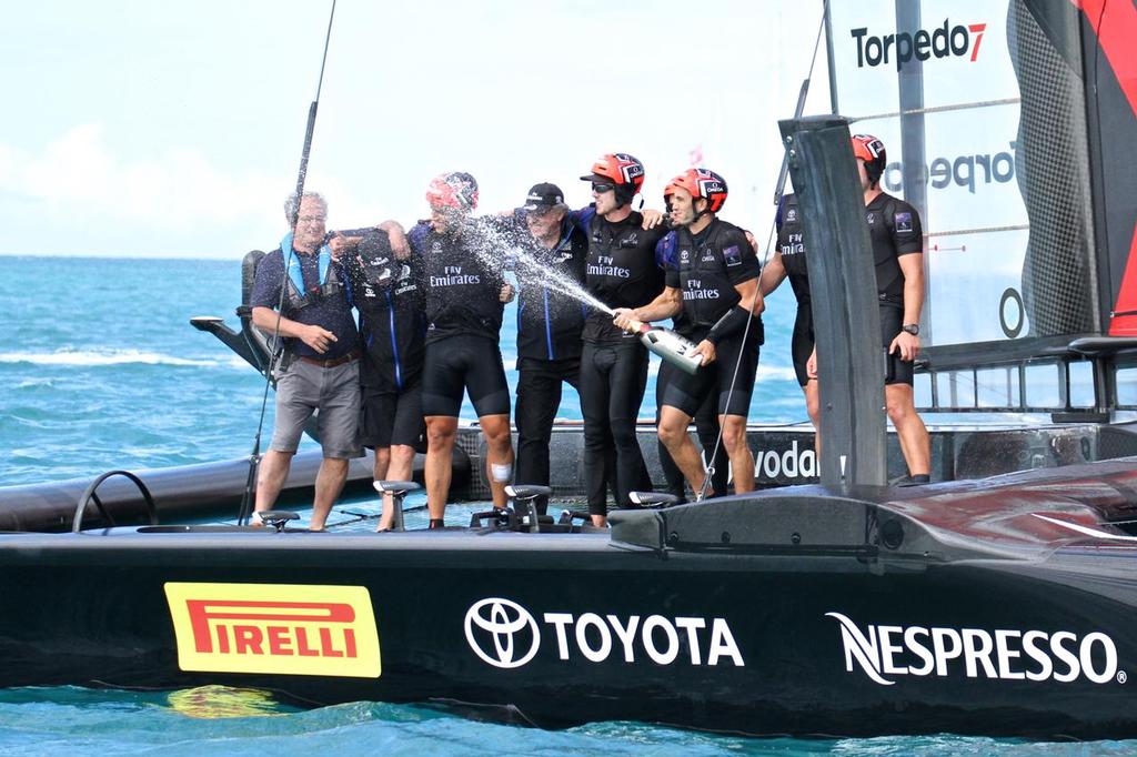 Emirates Team New Zealand - Challenger Final, Day  3 - 35th America's Cup - Day 16 - Bermuda  June 12, 2017 © Richard Gladwell www.photosport.co.nz