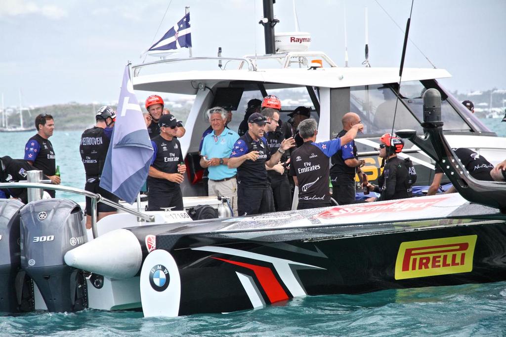 Emirates Team New Zealand - Challenger Final, Day  3 - 35th America's Cup - Day 16 - Bermuda  June 12, 2017 © Richard Gladwell www.photosport.co.nz