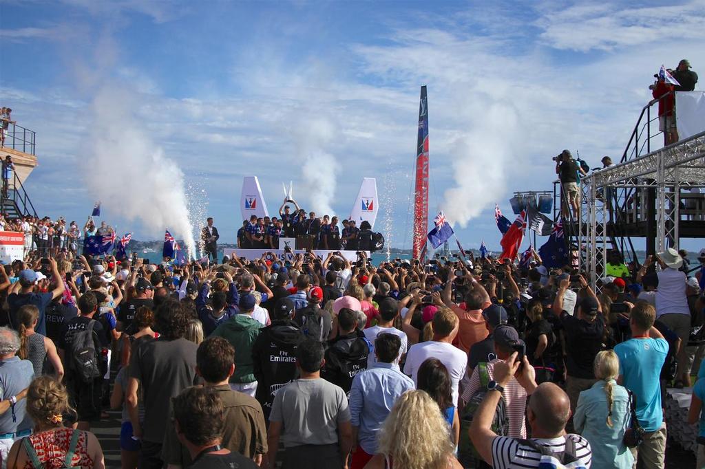 Emirates Team New Zealand presentation - Challenger Final, Day  3 - 35th America's Cup - Day 16 - Bermuda  June 12, 2017 © Richard Gladwell www.photosport.co.nz