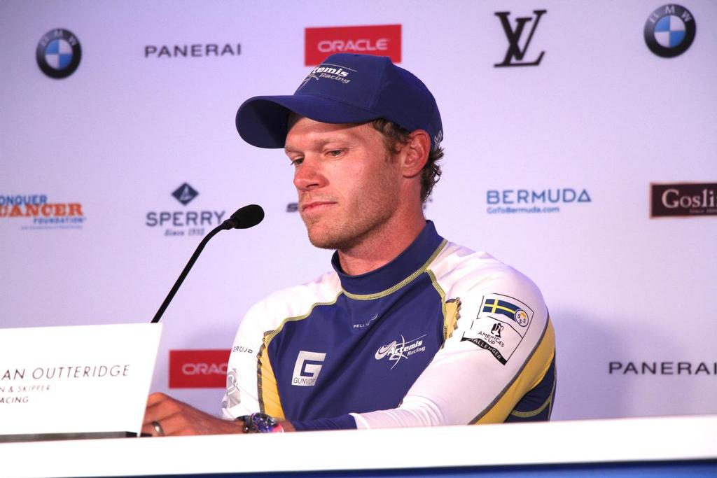 Nathan Outteridge - Artemis Racing - Challenger Finals, Day 16  - 35th America's Cup - Bermuda  June 12, 2017 © Richard Gladwell www.photosport.co.nz