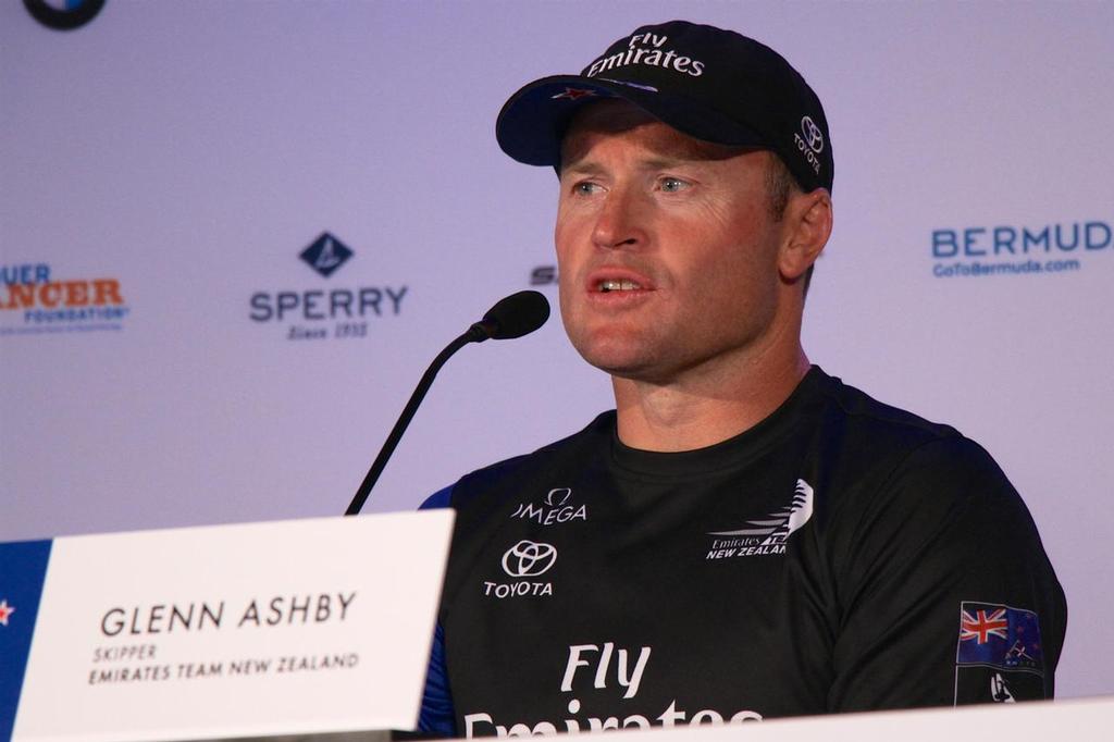 Glenn Ashby - Emirates Team New Zealand - Challenger Final, Day  3 - 35th America's Cup - Day 16 - Bermuda  June 12, 2017 © Richard Gladwell www.photosport.co.nz