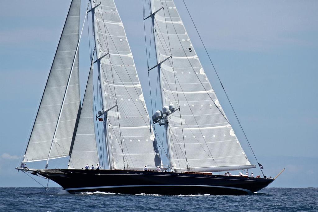 Super yacht pursuit racing - 35th America's Cup - Bermuda  -  June 13, 2017 © Richard Gladwell www.photosport.co.nz