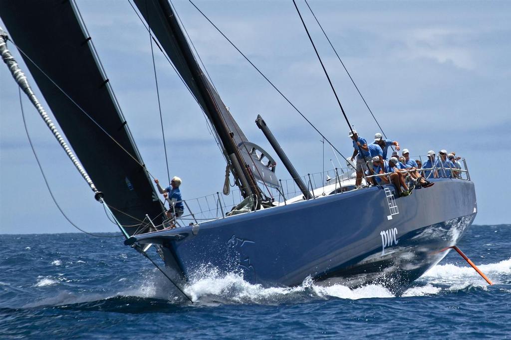 Leopard 3 - Super yacht pursuit racing - 35th America's Cup - Bermuda  -  June 13, 2017 © Richard Gladwell www.photosport.co.nz