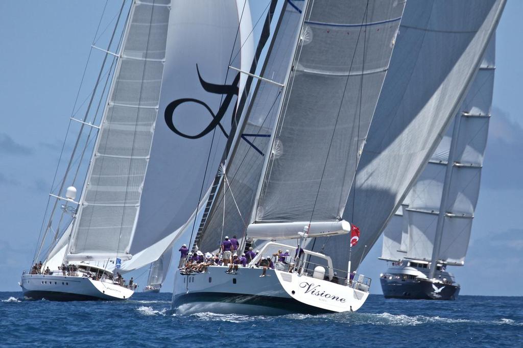 Super yacht pursuit racing - 35th America's Cup - Bermuda  -  June 13, 2017 © Richard Gladwell www.photosport.co.nz