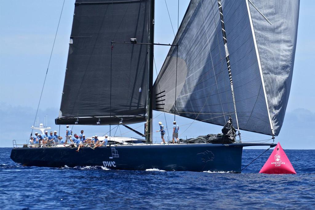 Leopard 3 - Super yacht pursuit racing - 35th America's Cup - Bermuda  -  June 13, 2017 © Richard Gladwell www.photosport.co.nz