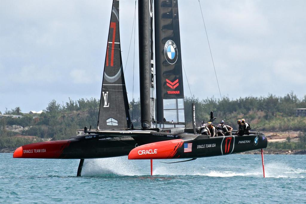 Oracle Team USA - Round Robin 2, Day 7 - 35th America's Cup - Bermuda  June 2, 2017 © Richard Gladwell www.photosport.co.nz