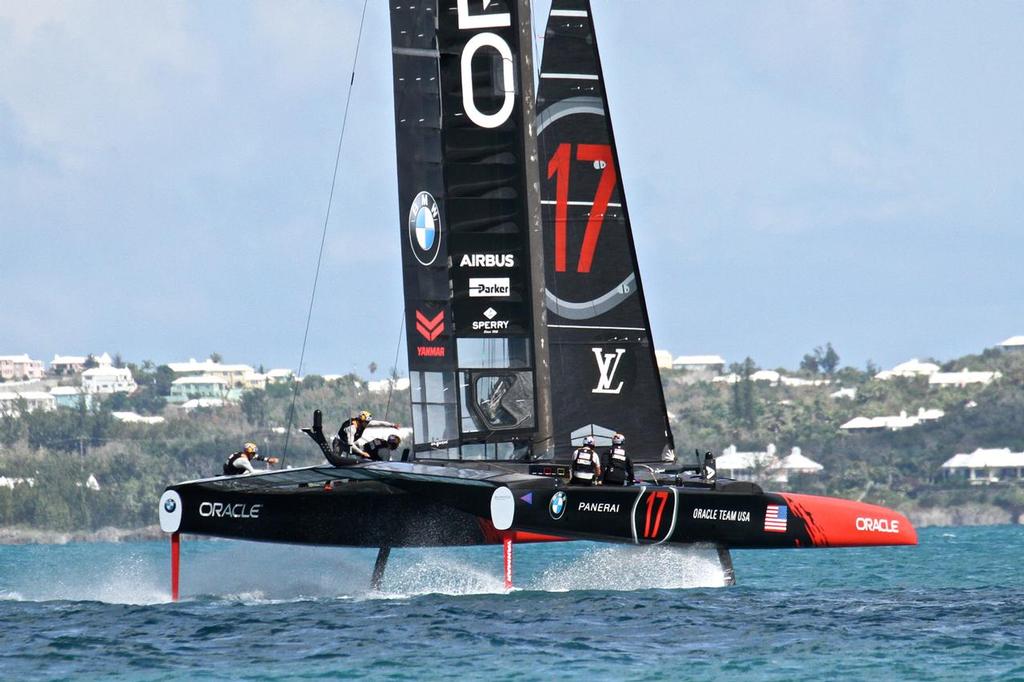 Oracle Team USA - Round Robin 2, Day 7 - 35th America's Cup - Bermuda  June 2, 2017 © Richard Gladwell www.photosport.co.nz