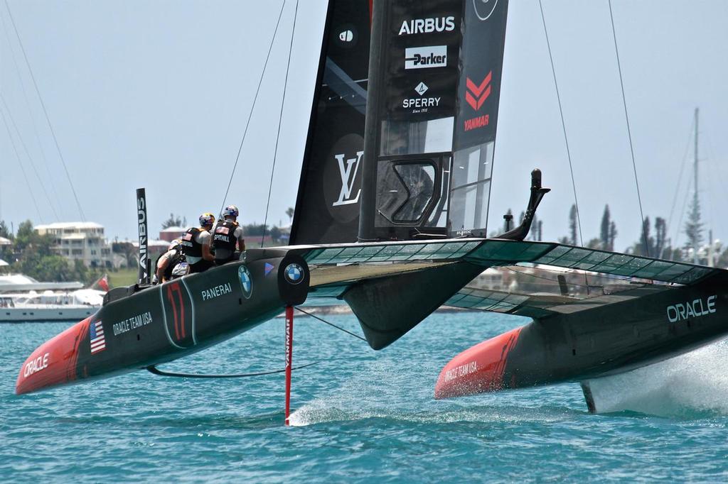 Oracle Team USA - 35th America’s Cup Match - Bermuda  June 17, 2017 © Richard Gladwell www.photosport.co.nz