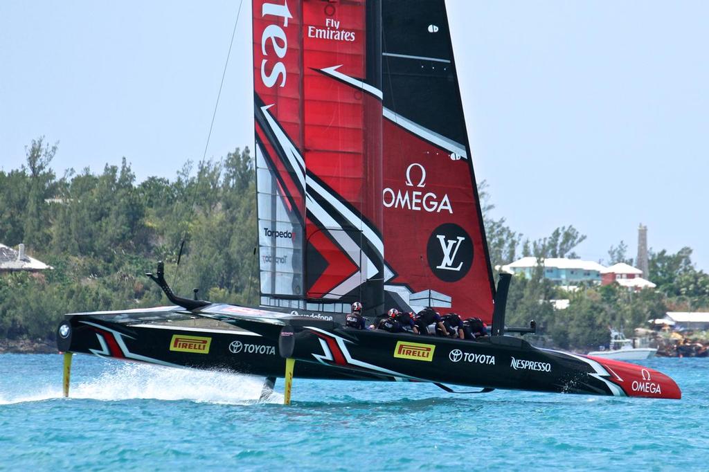 Emirates Team New Zealand  - 35th America's Cup Match - Bermuda  June 17, 2017 © Richard Gladwell www.photosport.co.nz