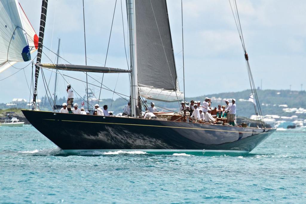 Topaz - J- Class Regatta - 35th America's Cup - Bermuda  June 17, 2017 photo copyright Richard Gladwell www.photosport.co.nz taken at  and featuring the  class