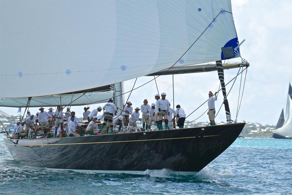 Topaz - J- Class Regatta - 35th America's Cup - Bermuda  June 17, 2017 photo copyright Richard Gladwell www.photosport.co.nz taken at  and featuring the  class