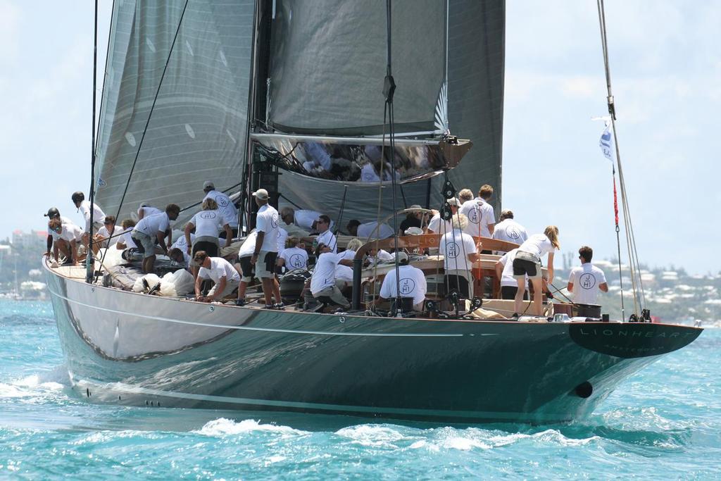 Lionheart - J- Class Regatta - 35th America's Cup - Bermuda  June 17, 2017 photo copyright Richard Gladwell www.photosport.co.nz taken at  and featuring the  class