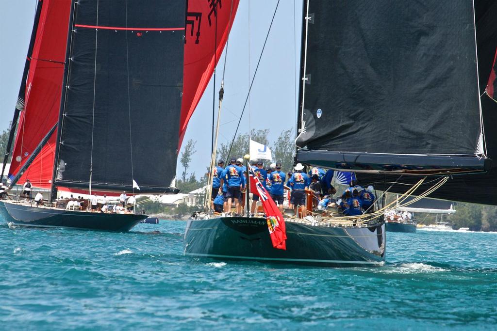 Hanuman - J- Class Regatta - 35th America's Cup - Bermuda  June 17, 2017 photo copyright Richard Gladwell www.photosport.co.nz taken at  and featuring the  class