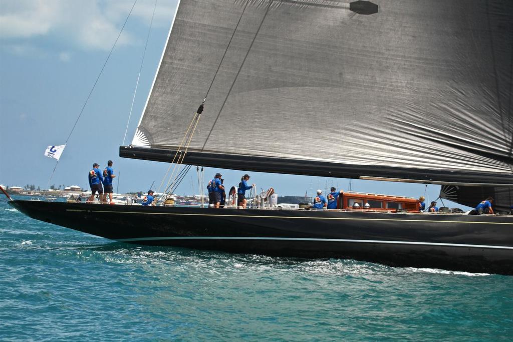 Hanuman - J- Class Regatta - 35th America's Cup - Bermuda  June 17, 2017 photo copyright Richard Gladwell www.photosport.co.nz taken at  and featuring the  class