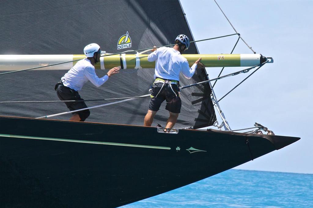 The J-class Shamrock V used Doyle Sails in the recent America's Cup J Class regatta photo copyright Richard Gladwell www.photosport.co.nz taken at  and featuring the  class