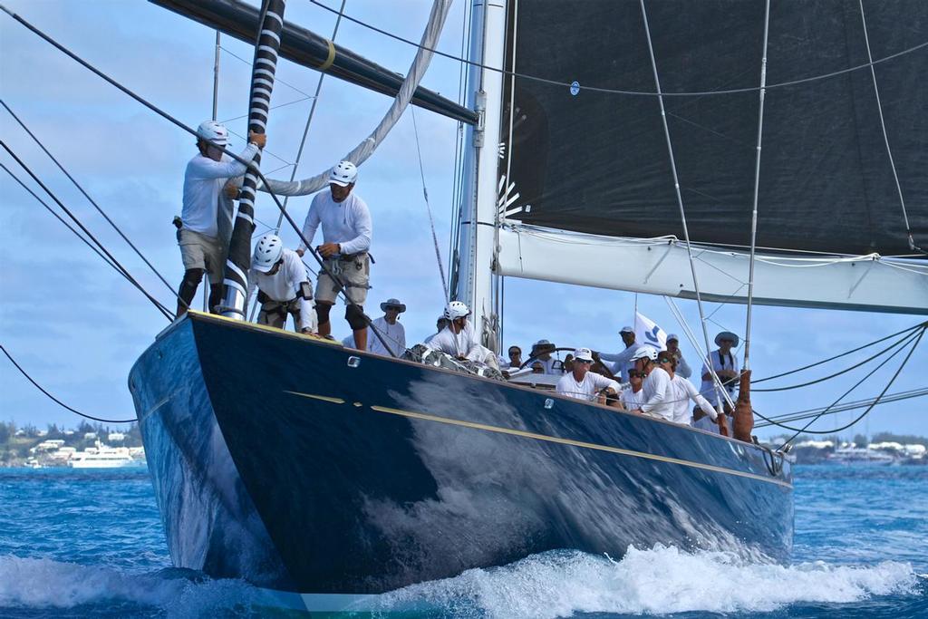 J- Class Regatta - 35th America's Cup - Bermuda  June 19, 2017 photo copyright Richard Gladwell www.photosport.co.nz taken at  and featuring the  class