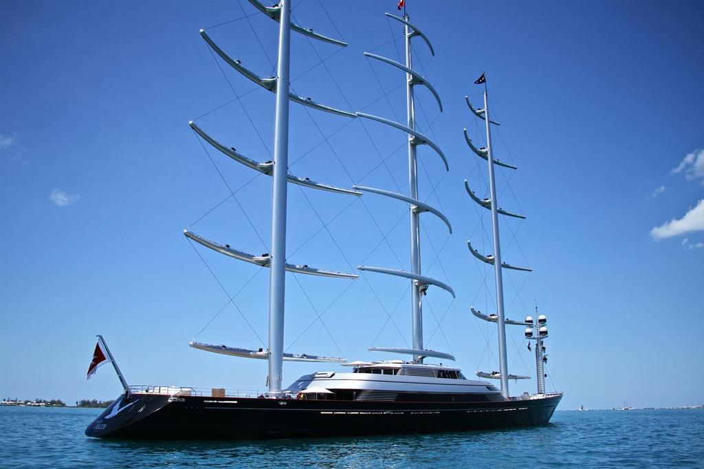 The Maltese Falcon at the start of the Semi-Finals  - 35th America’s Cup - Bermuda  © Richard Gladwell www.photosport.co.nz