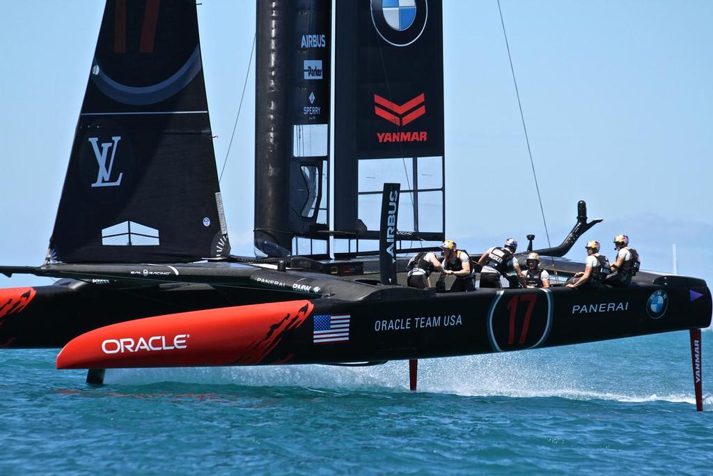 Oracle Team USA - Match, Day  4 - Race 7 - 35th America’s Cup  - Bermuda  June 25, 2017 © Richard Gladwell www.photosport.co.nz