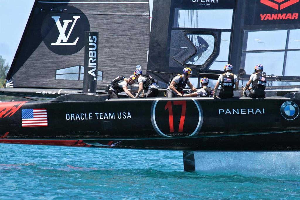 Oracle Team USA - Match, Day  4 - Race 7 - 35th America’s Cup  - Bermuda  June 25, 2017 © Richard Gladwell www.photosport.co.nz