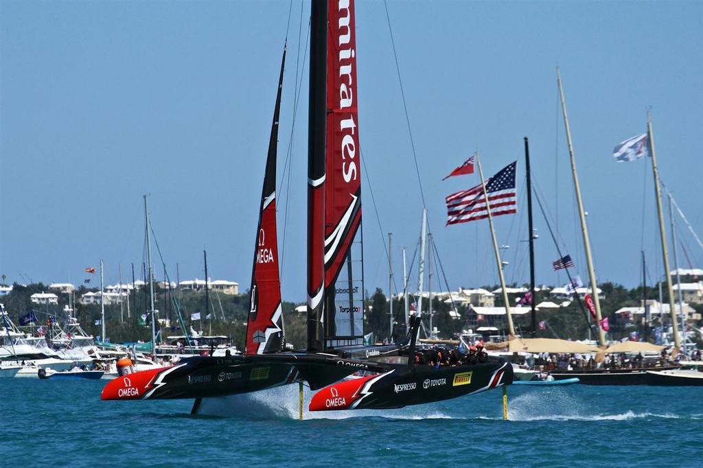 Emirates Team New Zealand - Match, Day  4 - Race 7 - 35th America’s Cup  - Bermuda  June 25, 2017 © Richard Gladwell www.photosport.co.nz