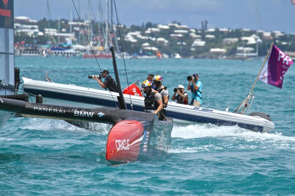 Oracle Team USA - Match, Day  5 - Finish - Race 9 - 35th America's Cup  - Bermuda  June 26, 2017 © Richard Gladwell www.photosport.co.nz