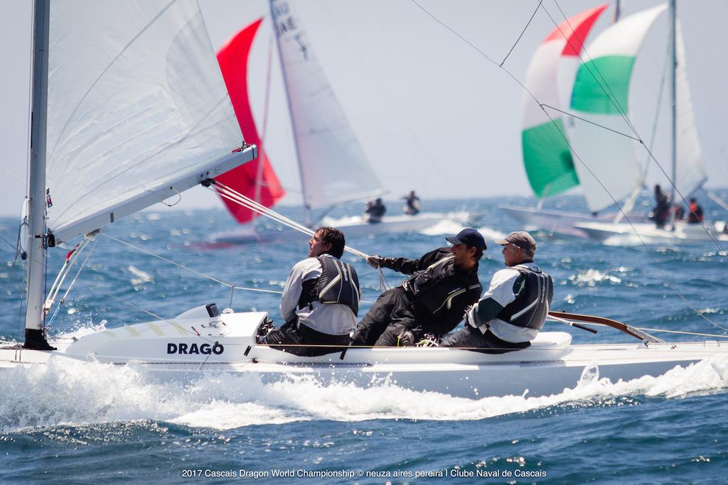 Race 5 winner POR66 - Drago - Day 3 - Dragon World Championship 2017 photo copyright  Neuza Aires Pereira taken at  and featuring the  class