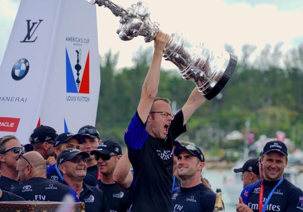 Technical Director, Dan Bernesconi - America's Cup Presentation - June 27, 2017 America's Cup Village, Bermuda © Scott Stallard http://scottstallard.com/