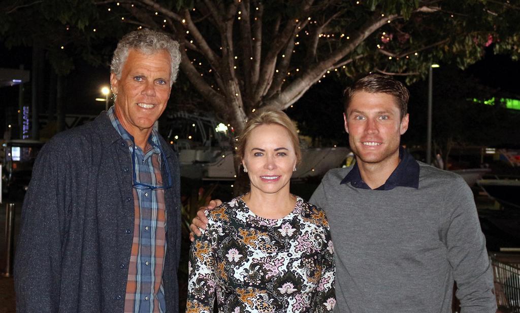 Steve Boerema; Judith Brinsmead and Tom Hill. photo copyright Jeni Bone taken at  and featuring the  class