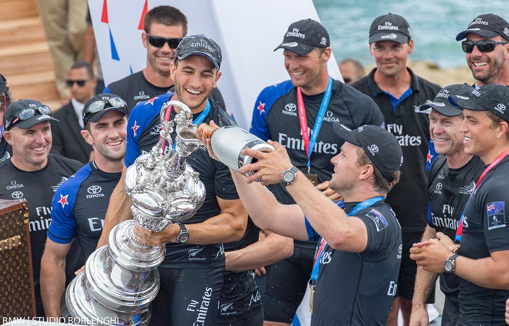 Emirates Team New Zealand won the 35th America's Cup vs Oracle Team Usa 7-1 - photo © BMW | Studio Borlenghi