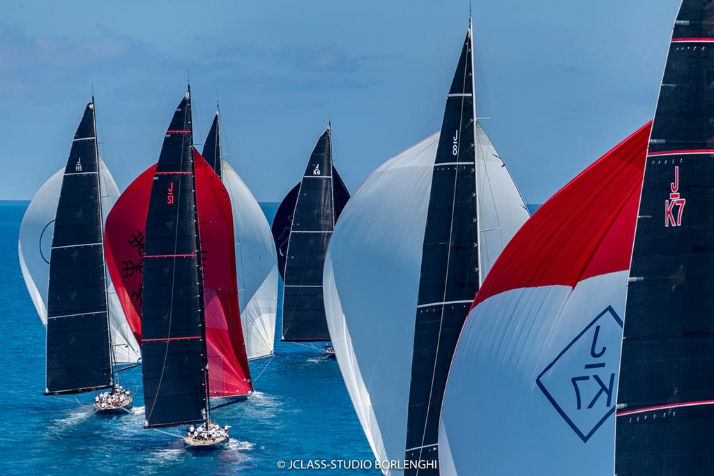 Six yachts contested the America’s Cup J-Class Regatta 2017 in Bermuda © J-Class | Studio Borlenghi