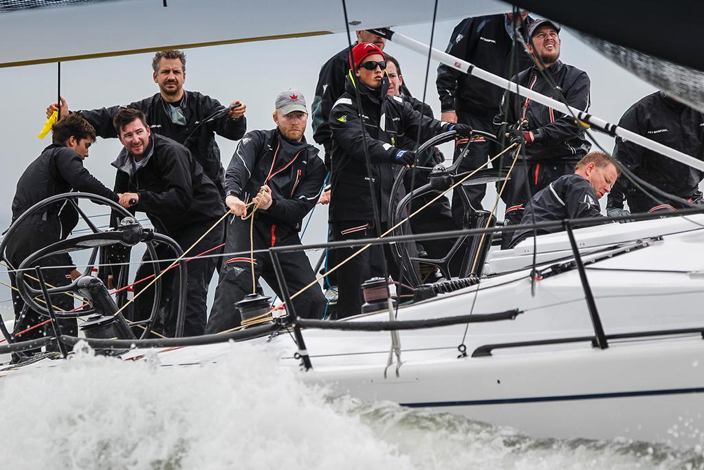 The Ker 46 Lady Mariposa has overtaken Keronimo and now leads IRC One - RORC IRC National Championship 2017 © Paul Wyeth / www.pwpictures.com http://www.pwpictures.com