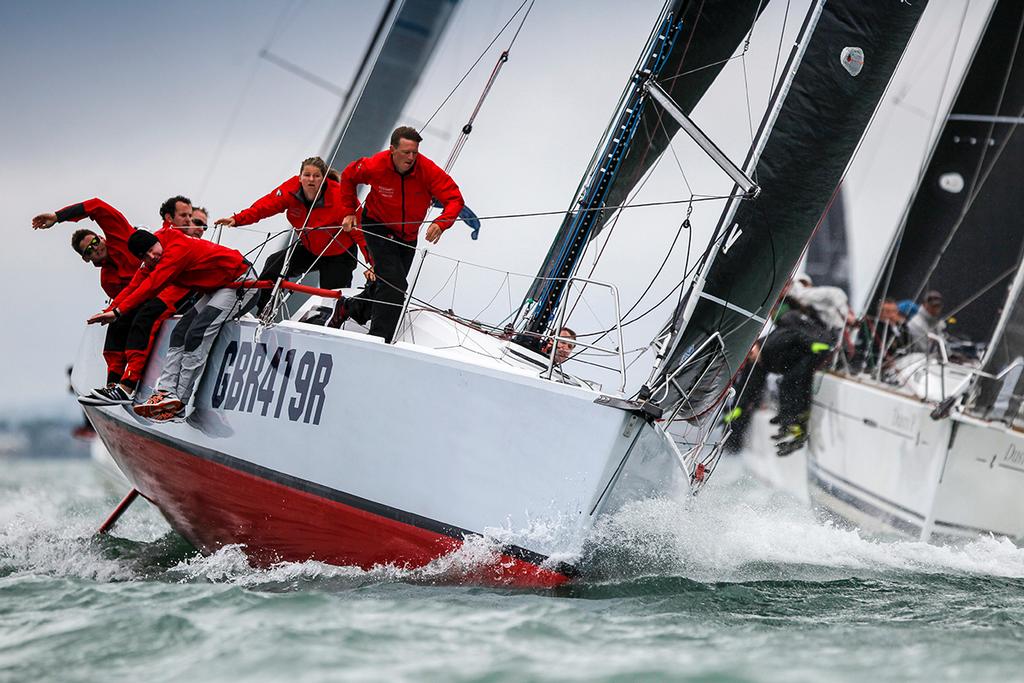 Redshift Reloaded's perfect scoreline was broken today but she still leads IRC Two - RORC IRC National Championship 2017 © Paul Wyeth / www.pwpictures.com http://www.pwpictures.com