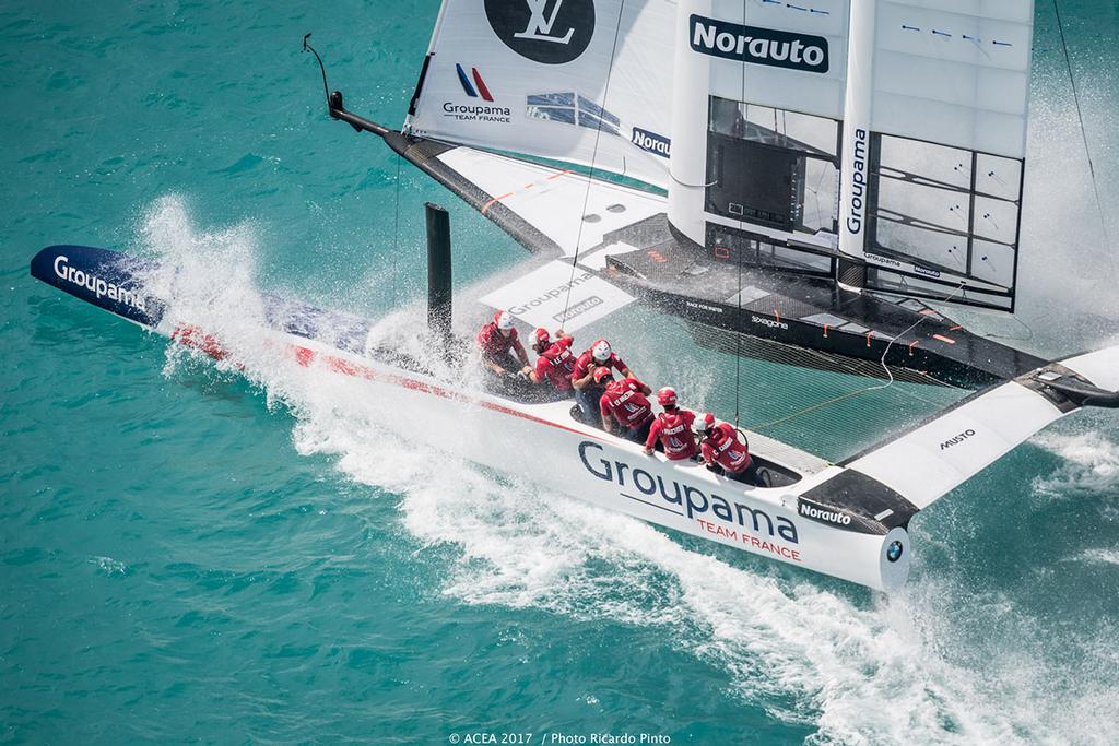 Groupama Team France - 2017 America’s Cup © ACEA / Ricardo Pinto http://photo.americascup.com/