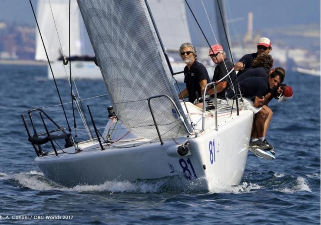 Modified Melges 32 Airis had an excellent day in Class C - ORC Worlds Trieste 2017 photo copyright Andrea Carloni taken at  and featuring the  class