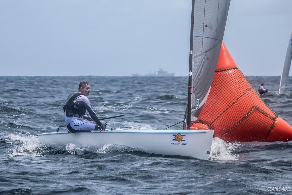 Day 4 of the Finn World Masters in Barbados ©  Claire ADB