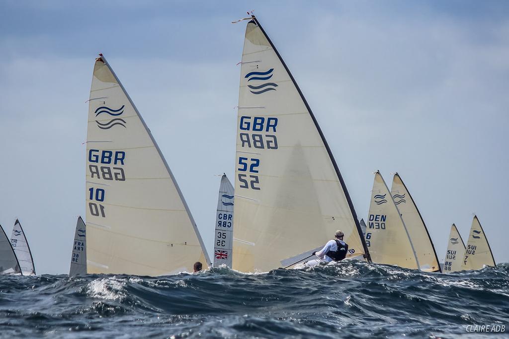 Day 4 of the Finn World Masters in Barbados ©  Claire ADB