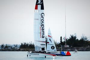 Groupama Team France - 2017 America's Cup photo copyright www.AdventuresofaSailorGirl.com taken at  and featuring the  class