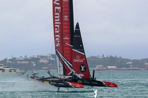 35th America's Cup photo copyright Nic Douglass / www.AdventuresofaSailorGirl.com taken at  and featuring the  class