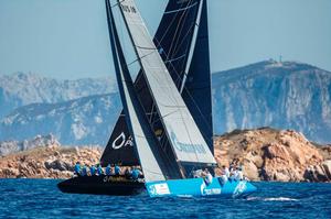 Peninsula Petroleum and Bronenosec Sailing Team - Porto Cervo 2015 – RC44 Championship photo copyright  Martinez Studio / RC44 Class taken at  and featuring the  class