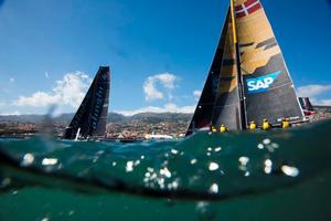 Act 3, Extreme Sailing Series Madeira Islands - Day 3 - The Cascais based charity partnered with the ultimate Stadium Racing championship for the Portuguese Act, in a joint effort to highlight the campaign to save our oceans. photo copyright Lloyd Images http://lloydimagesgallery.photoshelter.com/ taken at  and featuring the  class