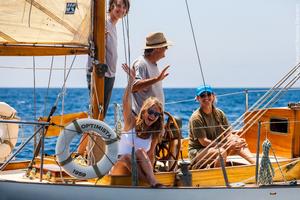Optimista smiles - Argentario Sailing Week photo copyright  Pierpaolo Lanfrancotti / Marine Partners taken at  and featuring the  class