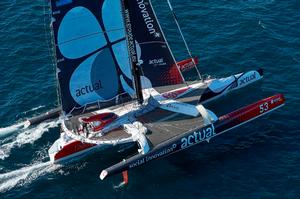 Actual Ultim photo copyright  Thierry Martinez / Sea&Co taken at  and featuring the  class