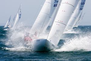 Day 1 – Dragon World Championships photo copyright  Neuza Aires Pereira taken at  and featuring the  class