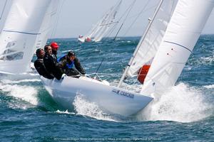 Day 1 – Dragon World Championships photo copyright  Neuza Aires Pereira taken at  and featuring the  class