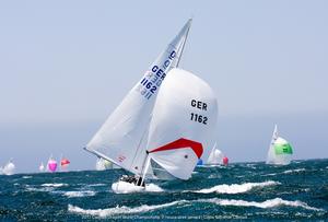 Day 1 – Dragon World Championships photo copyright  Neuza Aires Pereira taken at  and featuring the  class