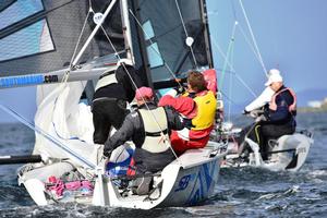 Chris Sheehan – North Sails – SB20 Mid-Winter Regatta Tasmania photo copyright Jane Austin taken at  and featuring the  class