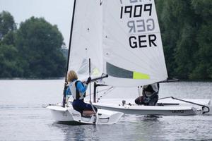 Close racing – RS Aero Summer Cup photo copyright  Segel-Club-Crefeld taken at  and featuring the  class